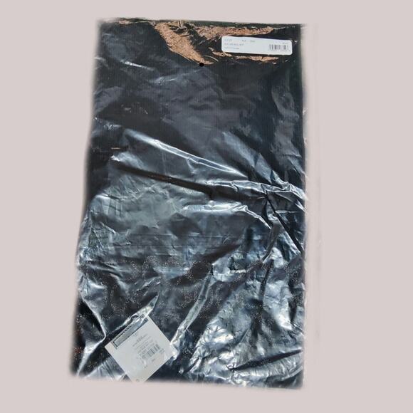 COACH WOOL SCARF BLACK SIGNATURE OBLONG - Picture 2 of 2